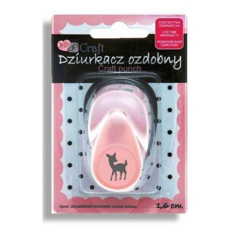 Dziurkacz ozdobny dpCraft 1,6cm Jelonek 2